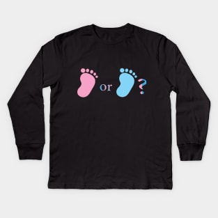 Baby Gender Kids Long Sleeve T-Shirt